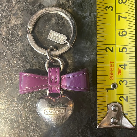 Coach Accessories - Coach Heart Keychain Vintage
